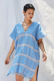 The Jazmin Caftan in Cielo