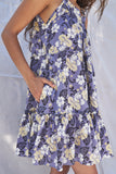 The Haydee Sundress Lilac Tropical