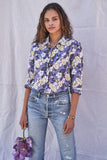 The Florian Button-up in Lilac Tropical