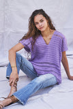 The Caftan Shorty in Lilac