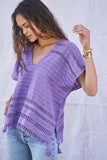 The Caftan Shorty in Lilac