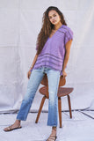 The Caftan Shorty in Lilac